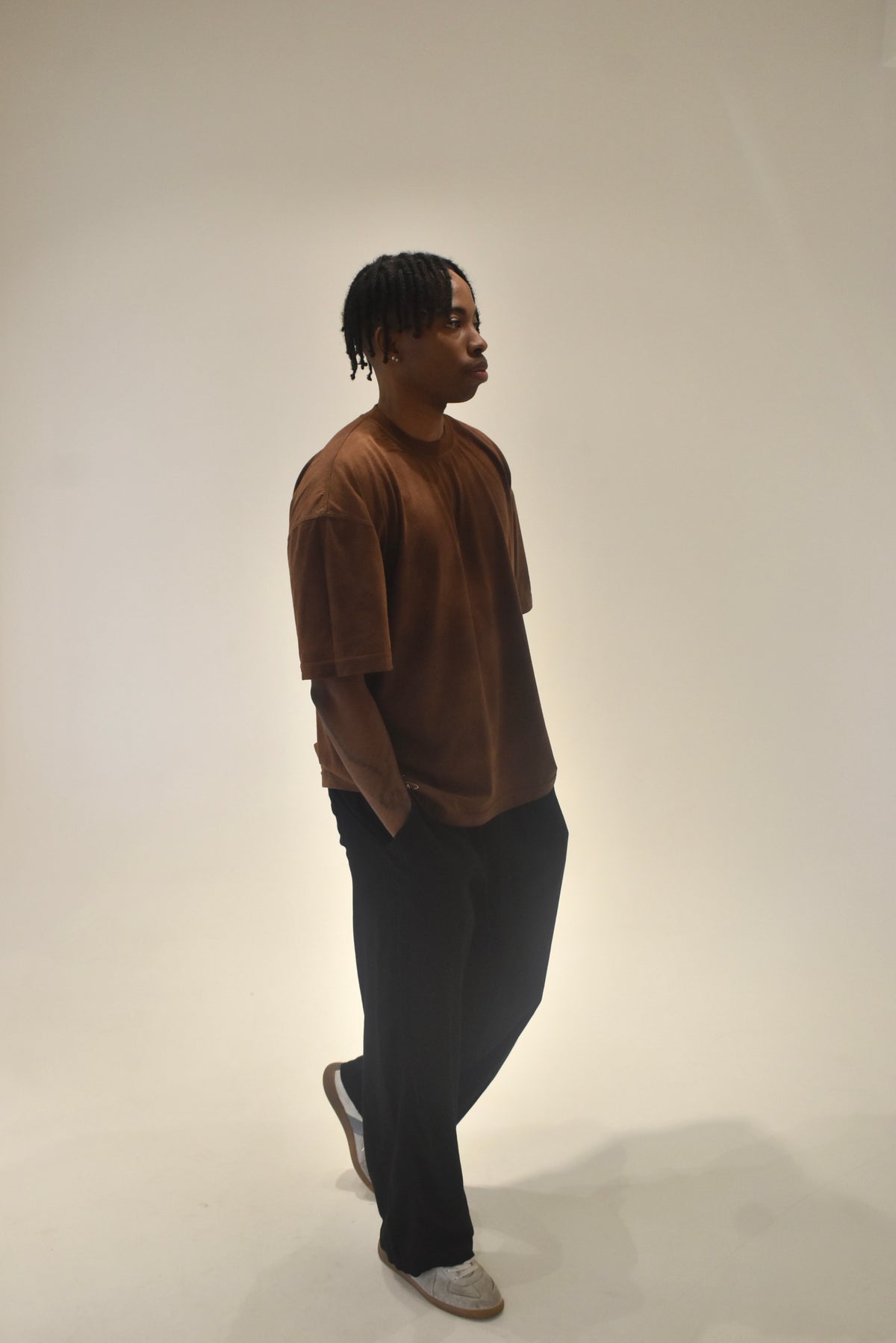 Brown Thermal T-Shirt